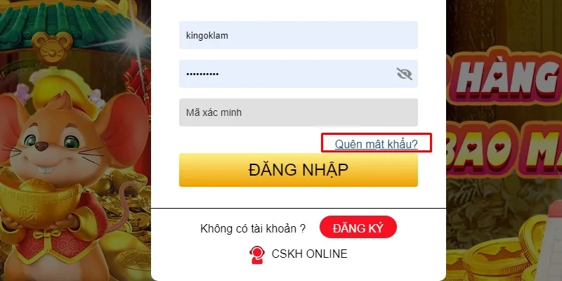 Đổi mật khẩu king88 giúp anh em bảo vệ tài khoản và số dư của chính mình